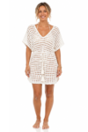 FEATHER DRAPЕ WOMEN CROCHET HAND MADE  BEACH COVER UP